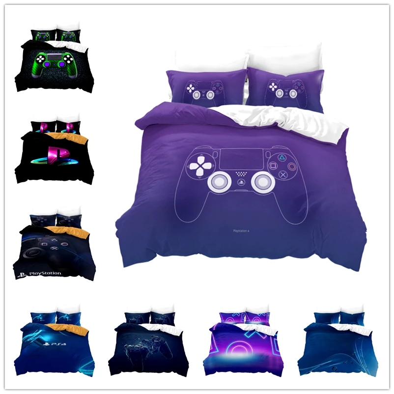 Playstation 3D Bedding Set Printed Duvet Cover with Pillowcase Set Bed Linens Home Textile Twin Full Queen King Size GamePad
Playstation 3D Bedding Set Printed Duvet Cover with Pillowcase Set Bed Linens Home Textile Twin Full Queen King Size GamePad