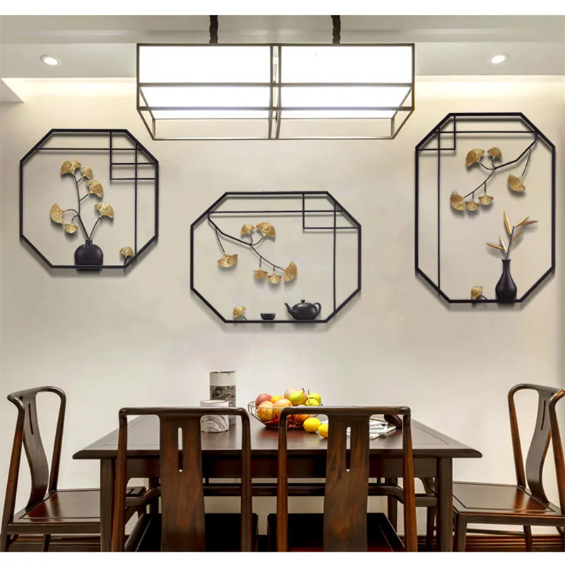 New Chinese Wrought Iron Wall Hanging Ginkgo Mural Crafts Home Wall Sticker Livingroom Background Sofa Ornament Art Decor R2358
New Chinese Wrought Iron Wall Hanging Ginkgo Mural Crafts Home Wall Sticker Livingroom Background Sofa Ornament Art Decor R2358
