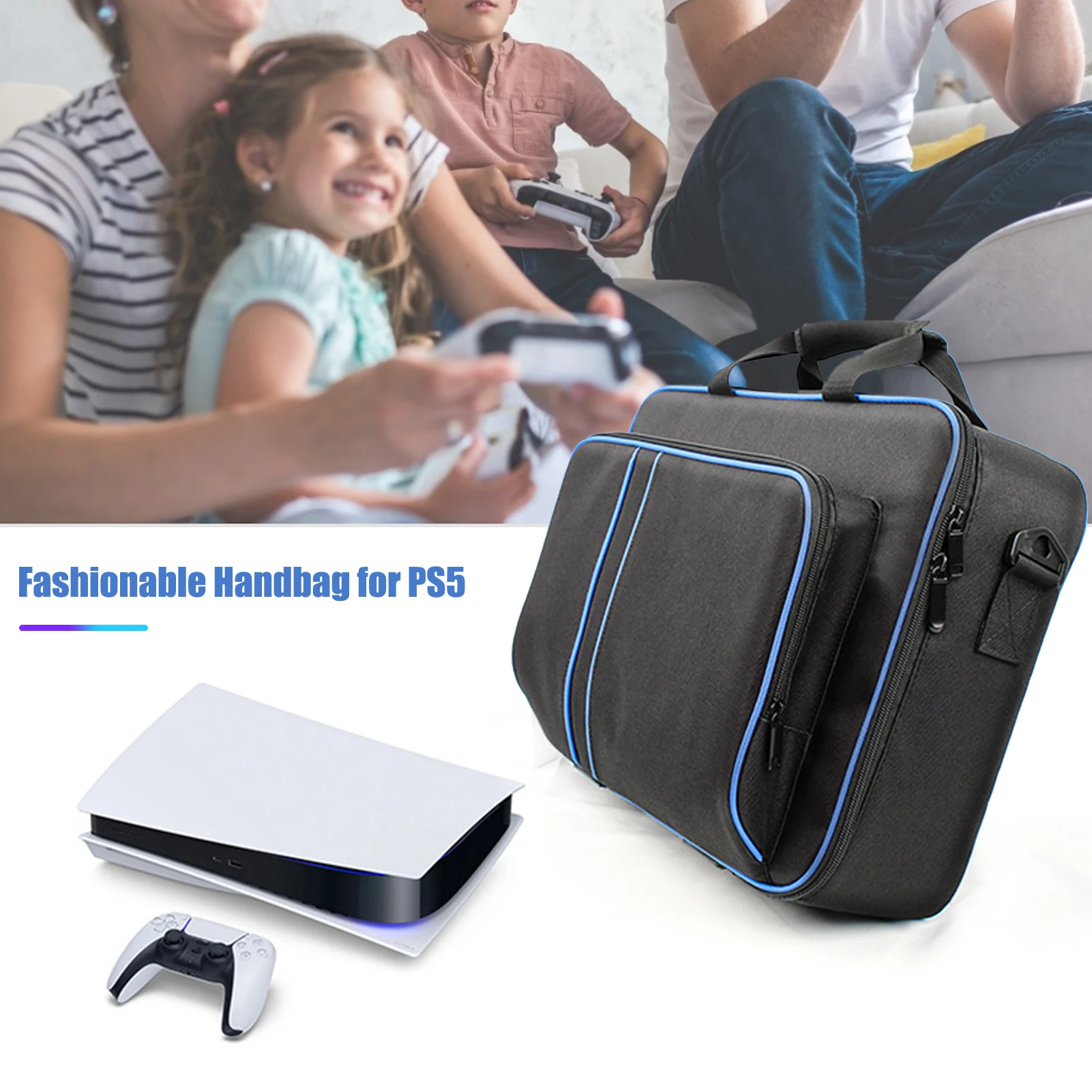 Дорожная сумка для хранения для консоли PS5, защитная роскошная сумка с регулируемой ручкой для Playstation 5, PS5, Дорожный Чехол для переноски
Дорожная сумка для хранения для консоли PS5, защитная роскошная сумка с регулируемой ручкой для Playstation 5, PS5, Дорожный Чехол для переноски