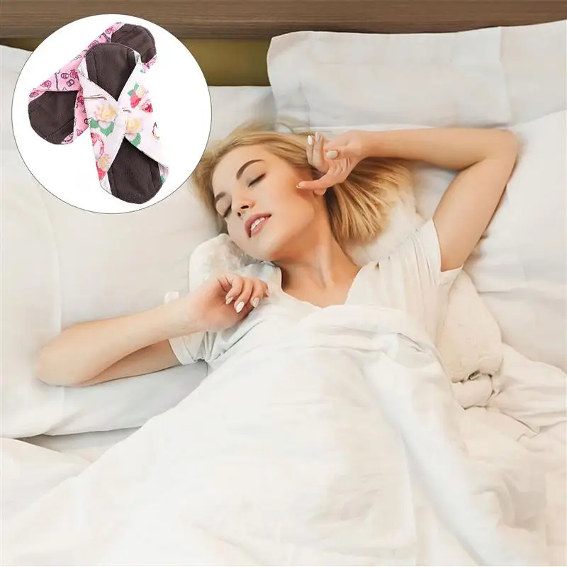 5pcs Sanitary Pads Reusable Washable Cloth Sanitary Napkin Bamboo Fiber Microfiber Menstrual Pads With Storage Bag-Random Color
5pcs Sanitary Pads Reusable Washable Cloth Sanitary Napkin Bamboo Fiber Microfiber Menstrual Pads With Storage Bag-Random Color