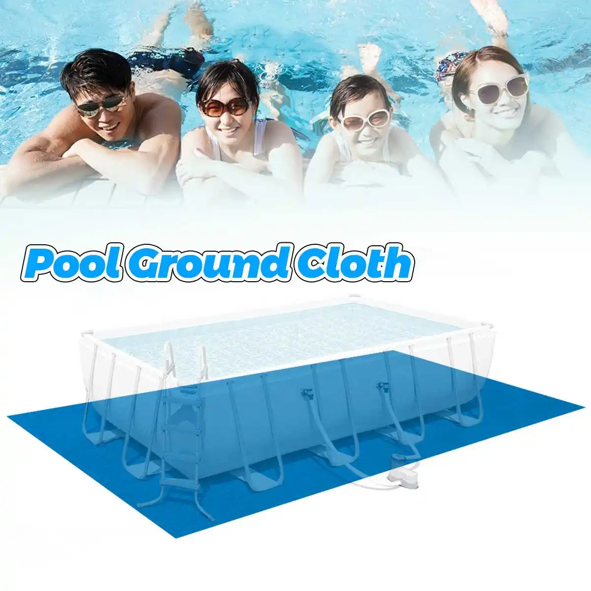 Inflatable Swimming Pool Ground Cloth Square Floor Swimming Pool Mat Easy To Clean Mat Rainproof Dust Cover Dustproof Floor
Inflatable Swimming Pool Ground Cloth Square Floor Swimming Pool Mat Easy To Clean Mat Rainproof Dust Cover Dustproof Floor