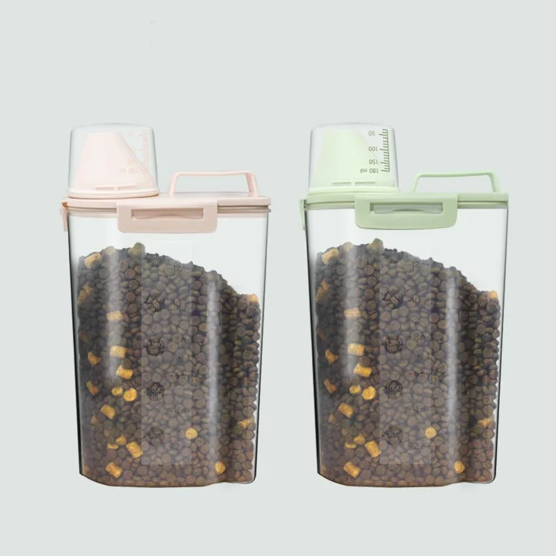 Pet Dog Cat Dry Food Storage Container Sealed Large Capacity Box With Lid Measuring Cup Moisture-Proof Fress Keeping
Pet Dog Cat Dry Food Storage Container Sealed Large Capacity Box With Lid Measuring Cup Moisture-Proof Fress Keeping