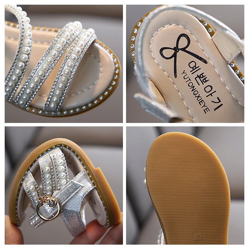 Summer Girls Sandals Korean Style Children Toe Party Princess Shoes Kids Students Glitter Dance Flat Shoes Baby Toddler Sandals
Summer Girls Sandals Korean Style Children Toe Party Princess Shoes Kids Students Glitter Dance Flat Shoes Baby Toddler Sandals