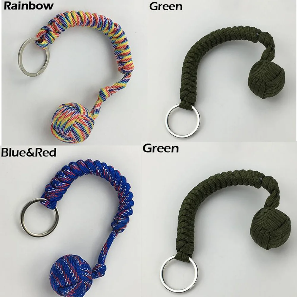 EDC Monkey Fist Steel Ball For Personal Safety Protect Outdoor Security Self Defense Rope Camping Survival Keychain Weapons
EDC Monkey Fist Steel Ball For Personal Safety Protect Outdoor Security Self Defense Rope Camping Survival Keychain Weapons