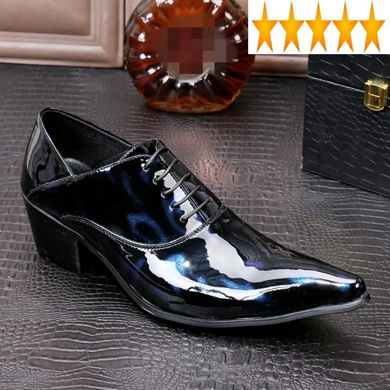 Pointed Toe Genuine Leather Men Retro Club Party Wedding Male Casual Dress Shoe High Heel Shoes Plus Size 44 45 46
Pointed Toe Genuine Leather Men Retro Club Party Wedding Male Casual Dress Shoe High Heel Shoes Plus Size 44 45 46