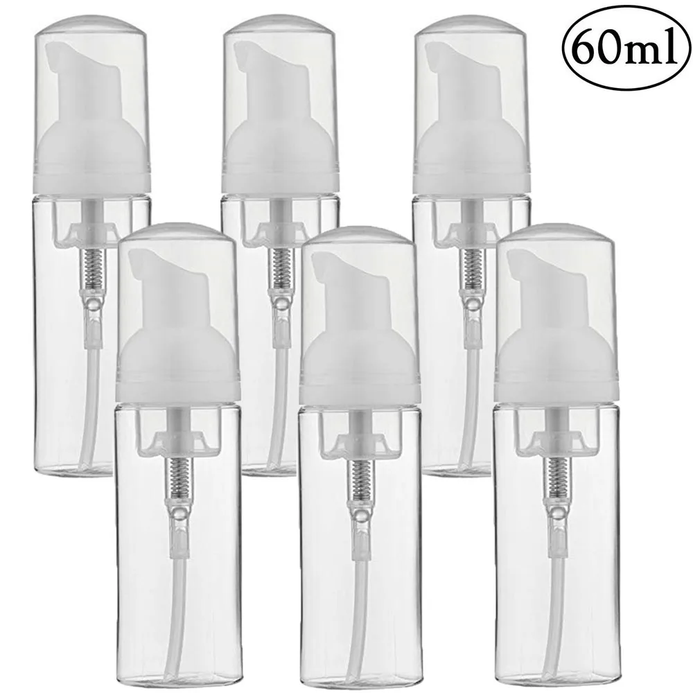 6pcs 60ml Empty Round Foam Dispenser Bottle Plastic Refillable Mini Foaming Soap Dispenser Pump Bottles for Travel Hand Soap
6pcs 60ml Empty Round Foam Dispenser Bottle Plastic Refillable Mini Foaming Soap Dispenser Pump Bottles for Travel Hand Soap