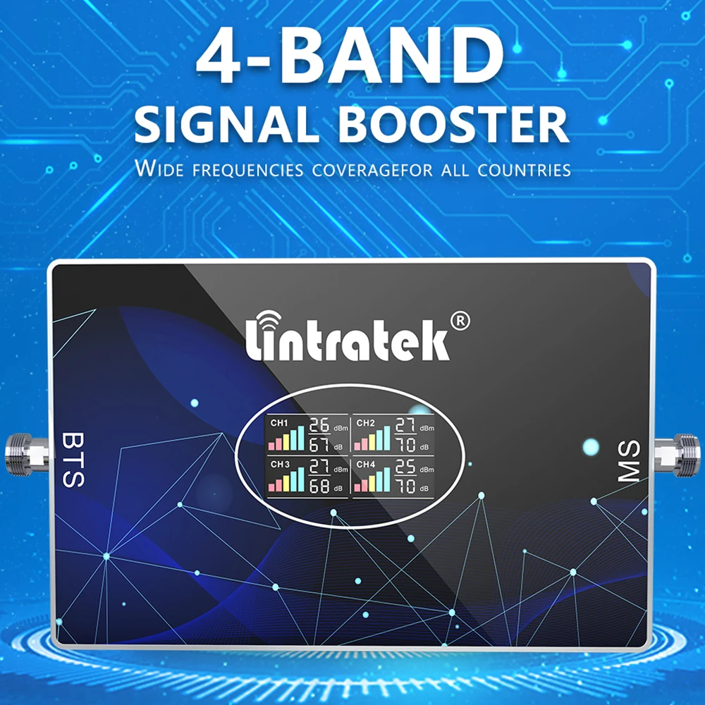 lintratek 700 850 1900 1700 signal booster 2g 3g 4g cellular amplifir LTE AWS PCS CDMA mobile phone repeater internet 4 band
lintratek 700 850 1900 1700 signal booster 2g 3g 4g cellular amplifir LTE AWS PCS CDMA mobile phone repeater internet 4 band