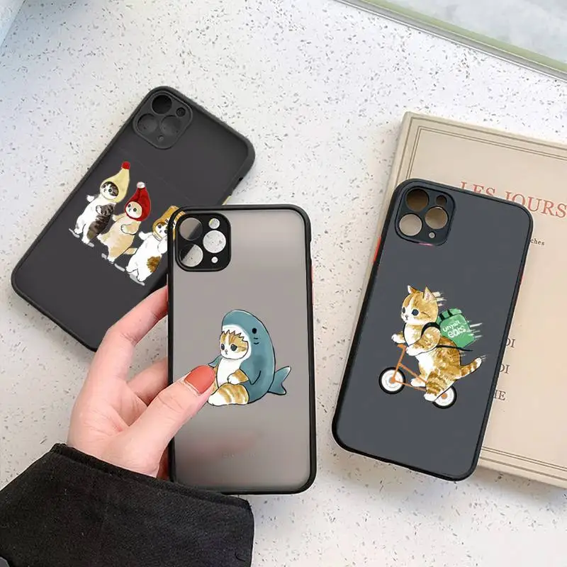 Funny Cartoon Cat Phone Case For iphone 13 12 11 7 8 plus mini x xs xr pro max matte transparent cover
Funny Cartoon Cat Phone Case For iphone 13 12 11 7 8 plus mini x xs xr pro max matte transparent cover