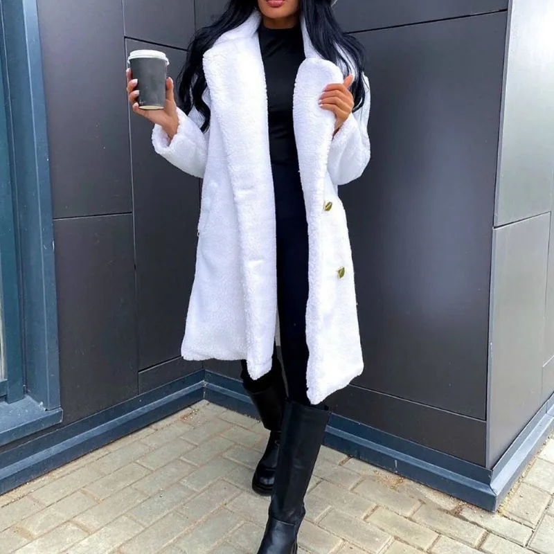 Модные женские пальто Яна из искусственного меха ягненка, элегантные двубортные куртки, женские зимние пальто средней длины с отложным вор...
Модные женские пальто Яна из искусственного меха ягненка, элегантные двубортные куртки, женские зимние пальто средней длины с отложным вор...