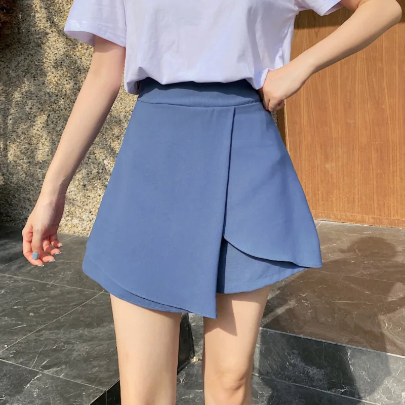 Korean fashion high waist skirt women summer loose irregular skirt pants all-match thin chiffon wide leg pants a-line skirts
Korean fashion high waist skirt women summer loose irregular skirt pants all-match thin chiffon wide leg pants a-line skirts