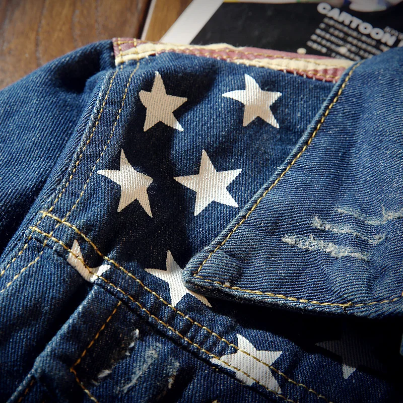 Man Fashion Denim Jacket Young Men Jeans Jacket Male Quality Amazing Outside Clothing
Man Fashion Denim Jacket Young Men Jeans Jacket Male Quality Amazing Outside Clothing