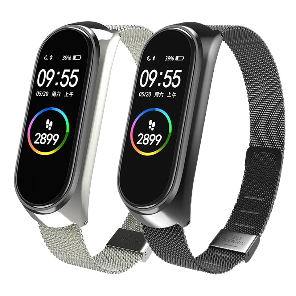 2021New Metal Strap for Xiaomi 6 5 4 3 Milanese Stainless Steel Correa MiBand 4 5 6 Strap Compatible Bracelet Wristband Pulseira
2021New Metal Strap for Xiaomi 6 5 4 3 Milanese Stainless Steel Correa MiBand 4 5 6 Strap Compatible Bracelet Wristband Pulseira