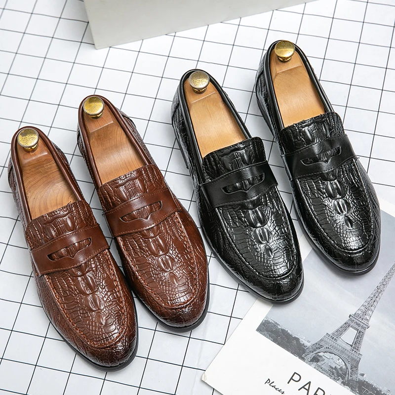 Big Size 38-48 Loafers Men Casual Shoes Leather Business Office Dress Shoes For Men Driving Moccasins Comfortable Slip On Shoe
Big Size 38-48 Loafers Men Casual Shoes Leather Business Office Dress Shoes For Men Driving Moccasins Comfortable Slip On Shoe