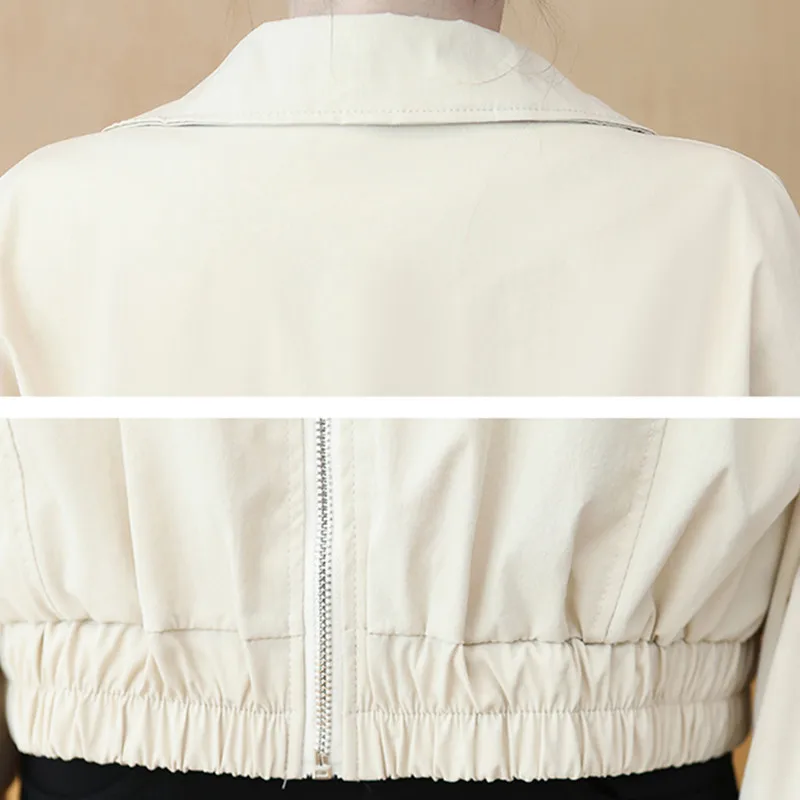 2021 Spring Autumn Short Jacket Women Fashion Loose Long-Sleeve Zipper Baseball Clothes Casual Ladies Solid Outerwear Tide H1200
2021 Spring Autumn Short Jacket Women Fashion Loose Long-Sleeve Zipper Baseball Clothes Casual Ladies Solid Outerwear Tide H1200