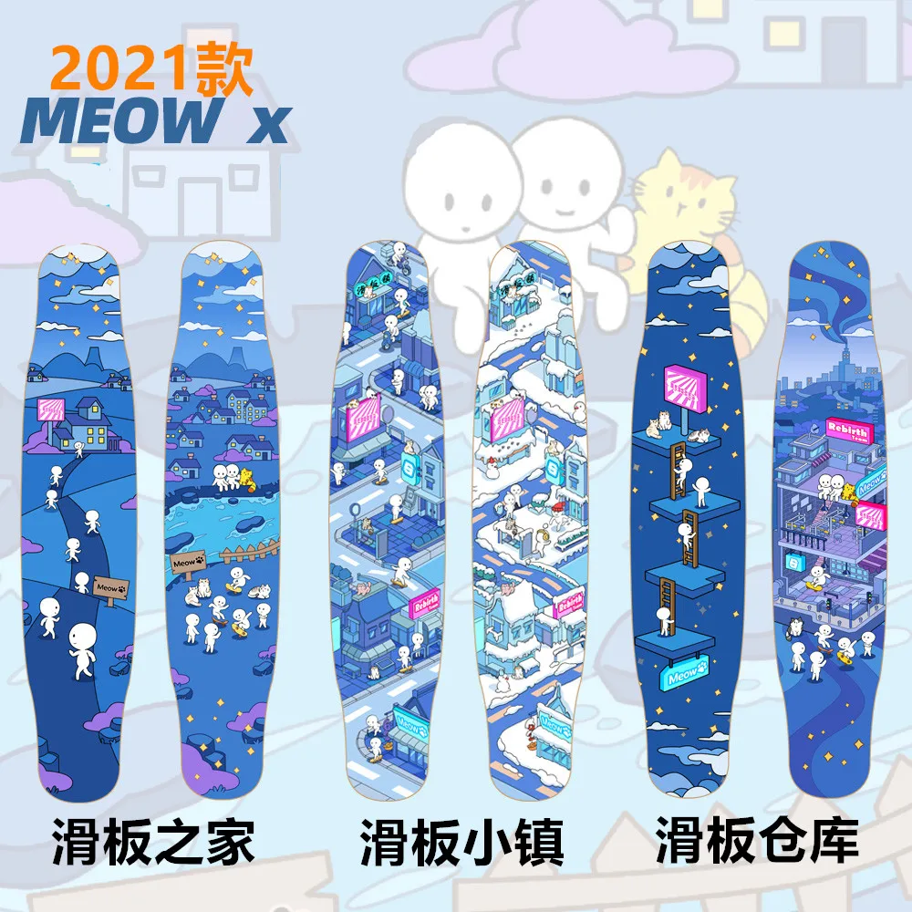 Longboard Skateboard Girls Meow 4 Dance Board Meow Professional Board Skateboard
Longboard Skateboard Girls Meow 4 Dance Board Meow Professional Board Skateboard