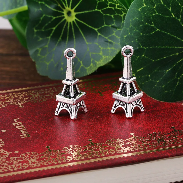 Hot Selling Fashionable Zinc Alloy Eiffel Tower 10PCS Creative Simple Car Pendant Zinc Alloy Tower Jewelry Pendant 22*20.5*2mm
Hot Selling Fashionable Zinc Alloy Eiffel Tower 10PCS Creative Simple Car Pendant Zinc Alloy Tower Jewelry Pendant 22*20.5*2mm