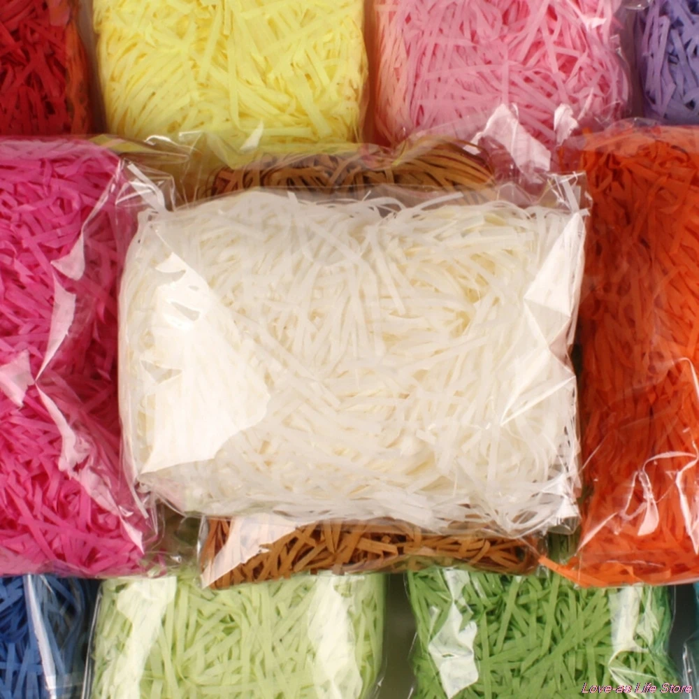 20g/bag Multi Color Fashion Craft Shredded Crinkle Paper Raffia Present/Candy Box/Gift Box Filling Material Party Decor
20g/bag Multi Color Fashion Craft Shredded Crinkle Paper Raffia Present/Candy Box/Gift Box Filling Material Party Decor