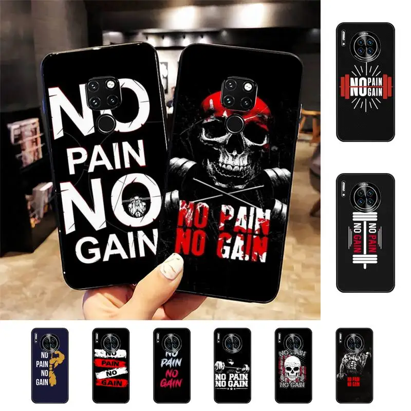 No Pain No Gain Phone Case For Huawei Nova 3I 3E mate 20lite 20Pro 10lite Luxury funda case
No Pain No Gain Phone Case For Huawei Nova 3I 3E mate 20lite 20Pro 10lite Luxury funda case