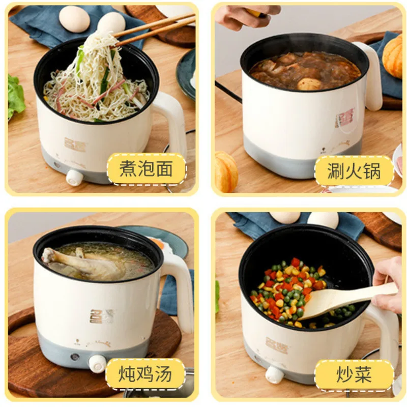 220V Mini Multifunction Electric Cooking Machine Single/Double Layer Available Hot Pot Multi Electric Rice Cooker Non-stick Pan
220V Mini Multifunction Electric Cooking Machine Single/Double Layer Available Hot Pot Multi Electric Rice Cooker Non-stick Pan
