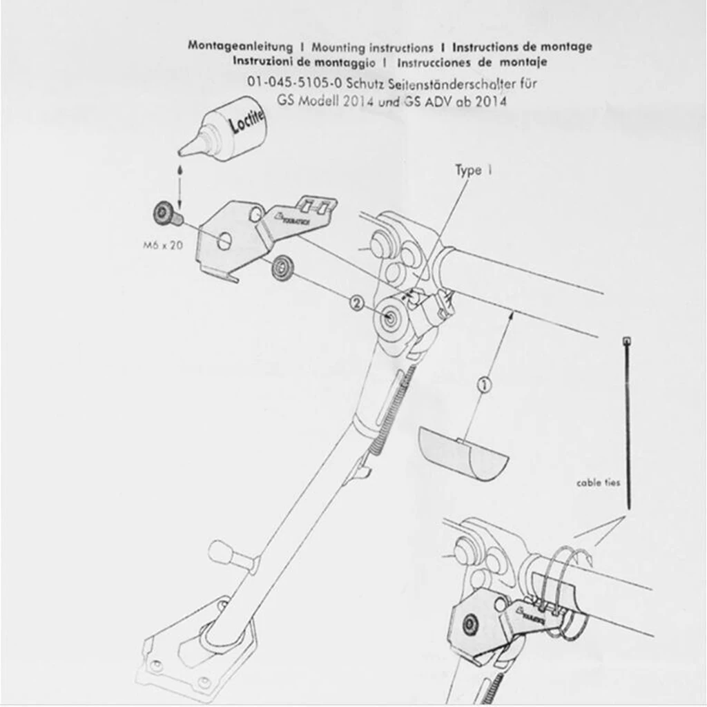 1 Set Motocycle Side Bracket Switch Protector Protective Cap
1 Set Motocycle Side Bracket Switch Protector Protective Cap