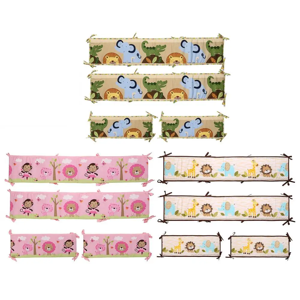 Cotton Breathable Baby Crib Bumper Pads Crib Liner Cot Sets For Baby Boys Girls Safe Bumper Guards Crib Rail Padding 
Cotton Breathable Baby Crib Bumper Pads Crib Liner Cot Sets For Baby Boys Girls Safe Bumper Guards Crib Rail Padding