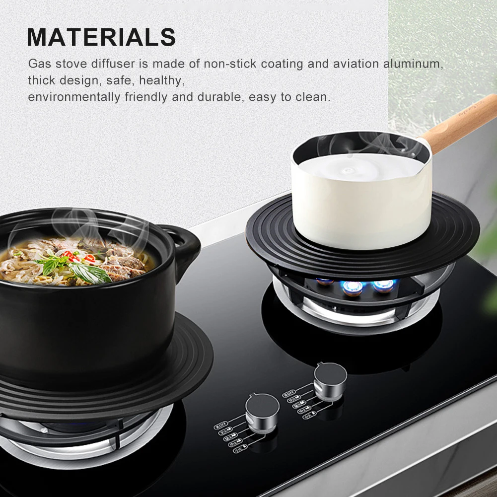 Non-Slip Thermal Kitchen Thickened For Gas Stove Diffuser Cooking Energy Saving Thawing Non-stick Heat Conduction Plate Aluminum
Non-Slip Thermal Kitchen Thickened For Gas Stove Diffuser Cooking Energy Saving Thawing Non-stick Heat Conduction Plate Aluminum