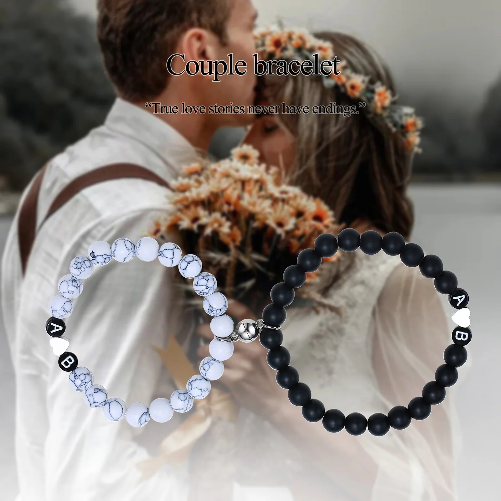 Cutsom Initinal Beaded Bracelet for Couples , Engraved Natural Stones 8mm Personalized Women Strand Bracelets
Cutsom Initinal Beaded Bracelet for Couples , Engraved Natural Stones 8mm Personalized Women Strand Bracelets