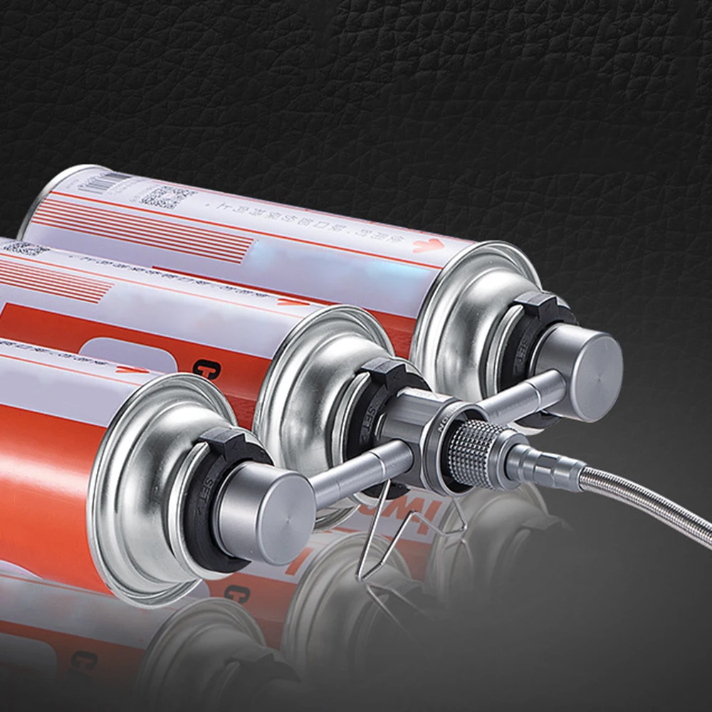 CAMPINGMOON 3 In 1 Butane Adapter Aluminum Alloy Gas Cartridge Head Conversion Nozzle Bottle Type Convertor | Спорт и развлечения