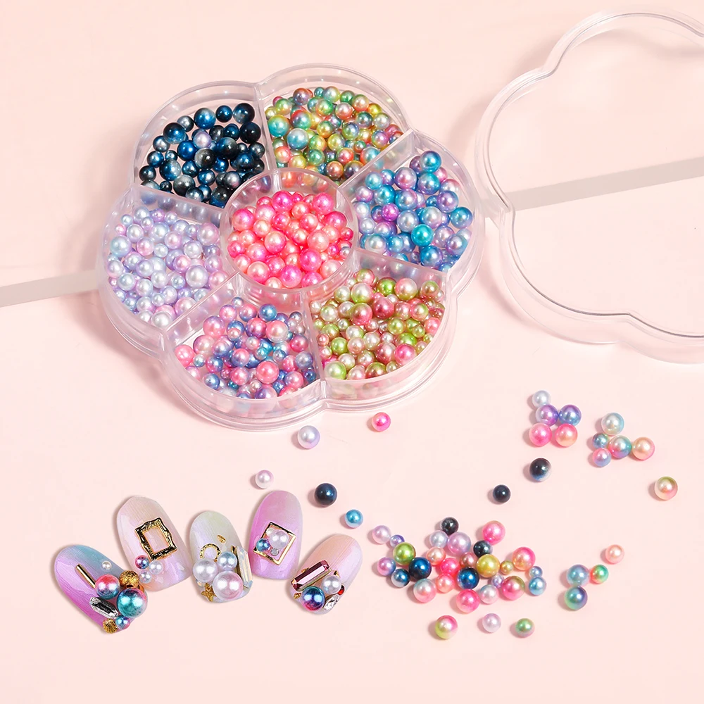 2021 New Gradient Non-porous Round Beads ABS Imitation Pearl Mermaid Crafts Making DIY Nail Decoration Accessories Hot Sale Gift
2021 New Gradient Non-porous Round Beads ABS Imitation Pearl Mermaid Crafts Making DIY Nail Decoration Accessories Hot Sale Gift