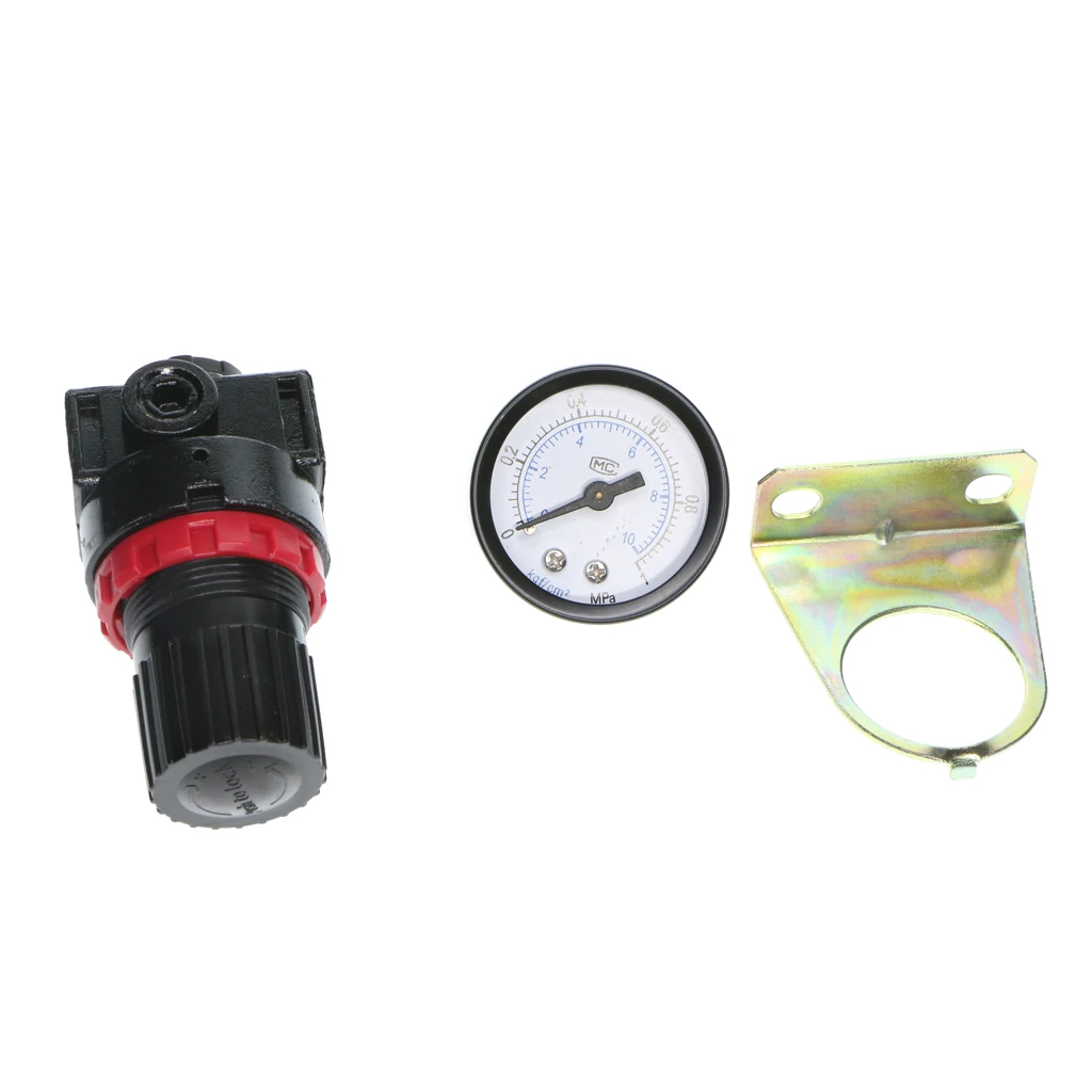 1 Set AR2000 G1/4'' Pneumatic Mini Air Pressure Relief Control Compressor Regulator Treatment Units Valve Oil Water Separation
1 Set AR2000 G1/4'' Pneumatic Mini Air Pressure Relief Control Compressor Regulator Treatment Units Valve Oil Water Separation