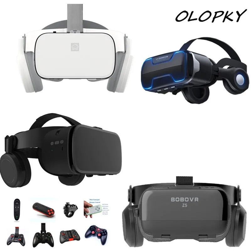 Четыре новых продукта Bluetooth VR гарнитура виртуальной реальности 3D очки мобильные