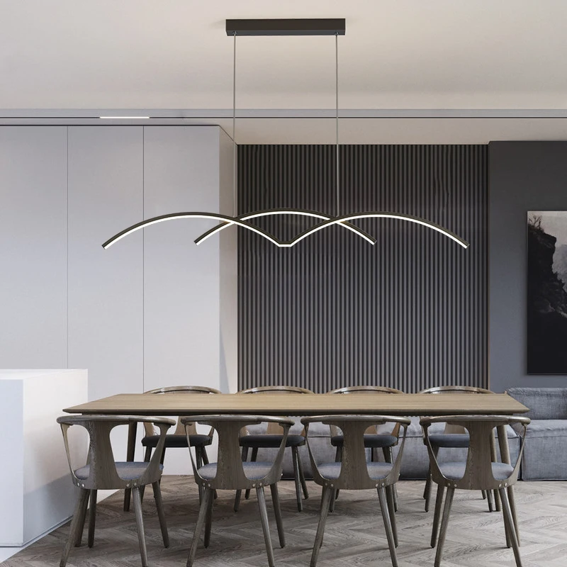 Nordic Simple Design Pendant Light LED Luminaire Indoor Fixture Hanging Living Dining Room Bar Decoration Lamps Minimalist
Nordic Simple Design Pendant Light LED Luminaire Indoor Fixture Hanging Living Dining Room Bar Decoration Lamps Minimalist