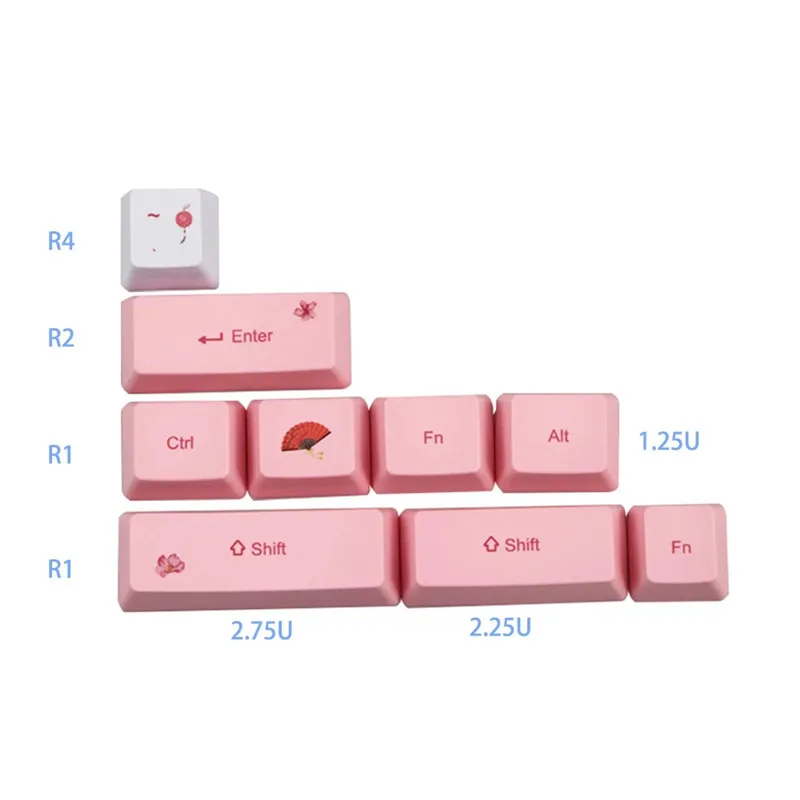 72 Keys Sublimation PBT keycaps For GK61 Anne Pro2 GK87 SK64 RGB Backlit Keycaps For Gamer Mechanical Keyboard Gamer Accessories
72 Keys Sublimation PBT keycaps For GK61 Anne Pro2 GK87 SK64 RGB Backlit Keycaps For Gamer Mechanical Keyboard Gamer Accessories