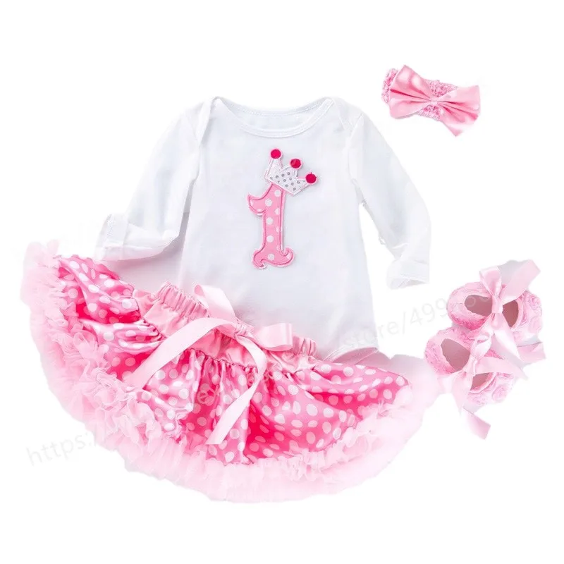 Girls Dress 1 Year Baby Girl Dress Princess Girls Tutu Dress Toddler Kids Clothes Baby Baptism 1st First Birthday Outfits
Girls Dress 1 Year Baby Girl Dress Princess Girls Tutu Dress Toddler Kids Clothes Baby Baptism 1st First Birthday Outfits
