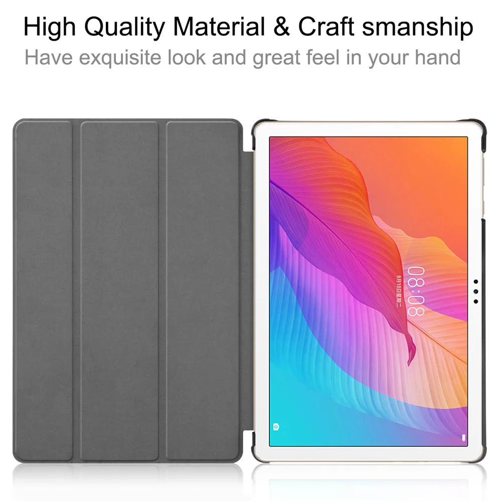 For Huawei Mediapd 2 10.1 inch Trifold Painted Leather Tablet Case Dustproof Shockproof Smart Flip Cover For HUAWEI 10.1 inch
For Huawei Mediapd 2 10.1 inch Trifold Painted Leather Tablet Case Dustproof Shockproof Smart Flip Cover For HUAWEI 10.1 inch