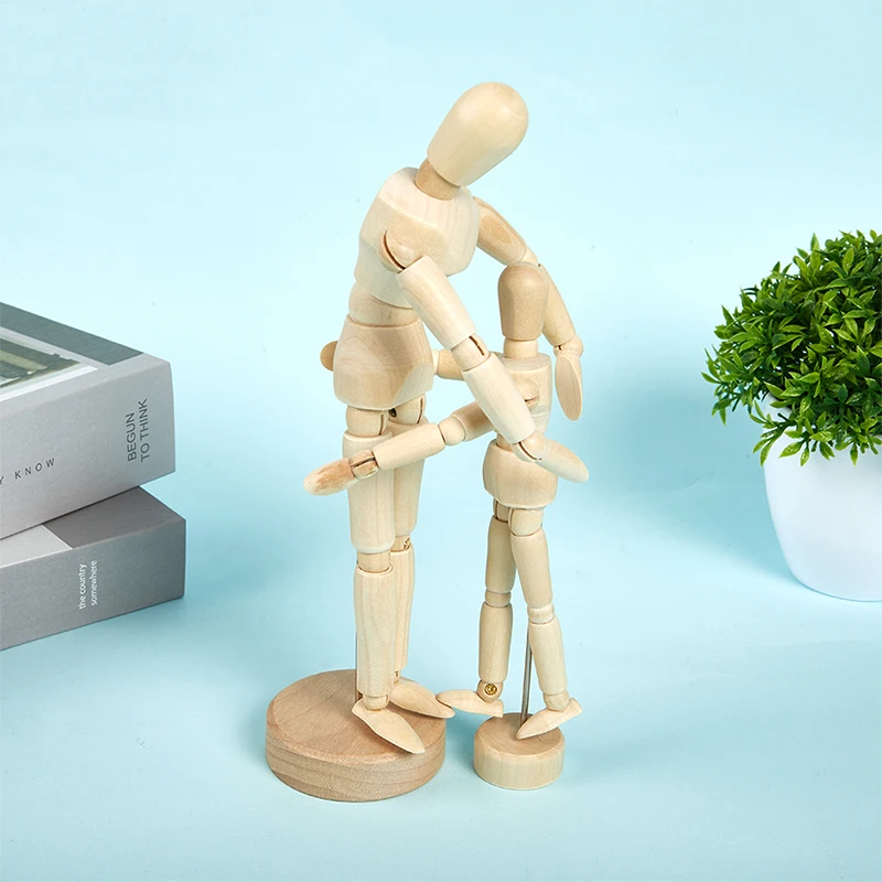 1pcs Wooden Manikin Jointed Doll Model Artist Painting Drawing Sketch Mannequin Figurines Miniatures Home Decoration
1pcs Wooden Manikin Jointed Doll Model Artist Painting Drawing Sketch Mannequin Figurines Miniatures Home Decoration