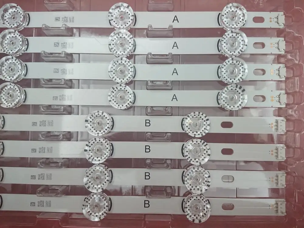 New original 8 PCS/set LED Backlight strip For LG 40LF630V INNOTEK 40 DRT4.0 DRT 4.0 3.0 40 inch A B SVL400 6916L-0885A 0884A
New original 8 PCS/set LED Backlight strip For LG 40LF630V INNOTEK 40 DRT4.0 DRT 4.0 3.0 40 inch A B SVL400 6916L-0885A 0884A