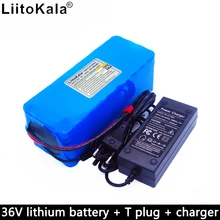 Новый комплект литиевых батарей LiitoKala 36 в 10 Ач 18650 литий ионный 42