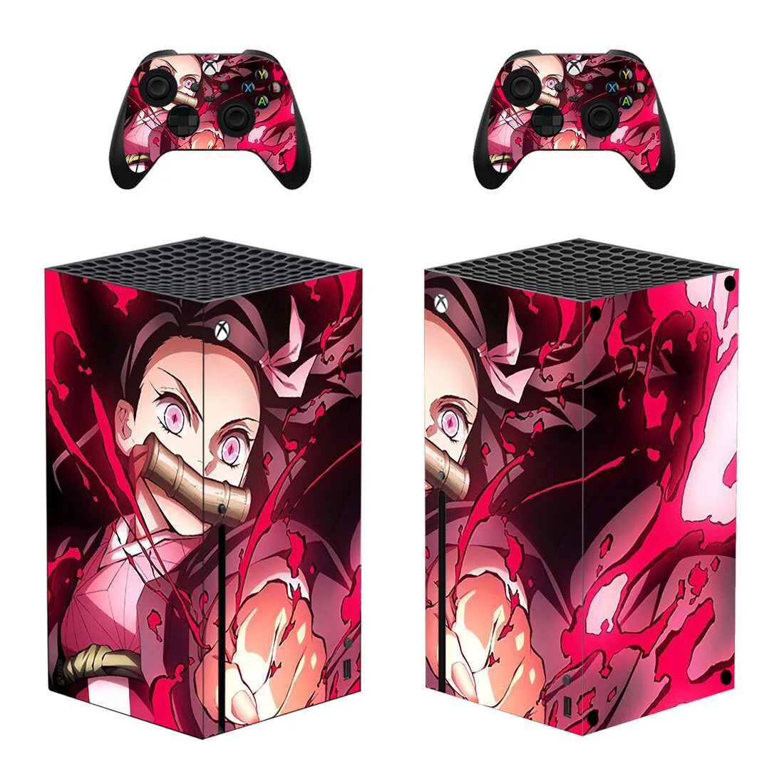 

Demon Style Xbox Series X Skin Sticker for Console & 2 Controllers Decal Vinyl Protective Skins Style 1