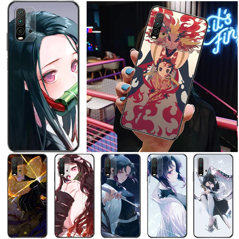 Demon Slayer Kamado Nezuko Kamado Tanjirou Kimetsu No Yaiba Agatsuma Zenitsu Phone Case For Xiaomi Redmi 9 9T 9A 9C Pro Cases
Demon Slayer Kamado Nezuko Kamado Tanjirou Kimetsu No Yaiba Agatsuma Zenitsu Phone Case For Xiaomi Redmi 9 9T 9A 9C Pro Cases