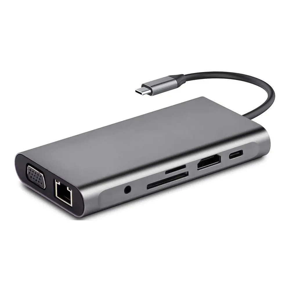 10-in-1 USB3.0 TF SDTF Docking Hub Converter Travel Charger Power Adapter Universal Socket Fireproof Metal Hub
10-in-1 USB3.0 TF SDTF Docking Hub Converter Travel Charger Power Adapter Universal Socket Fireproof Metal Hub