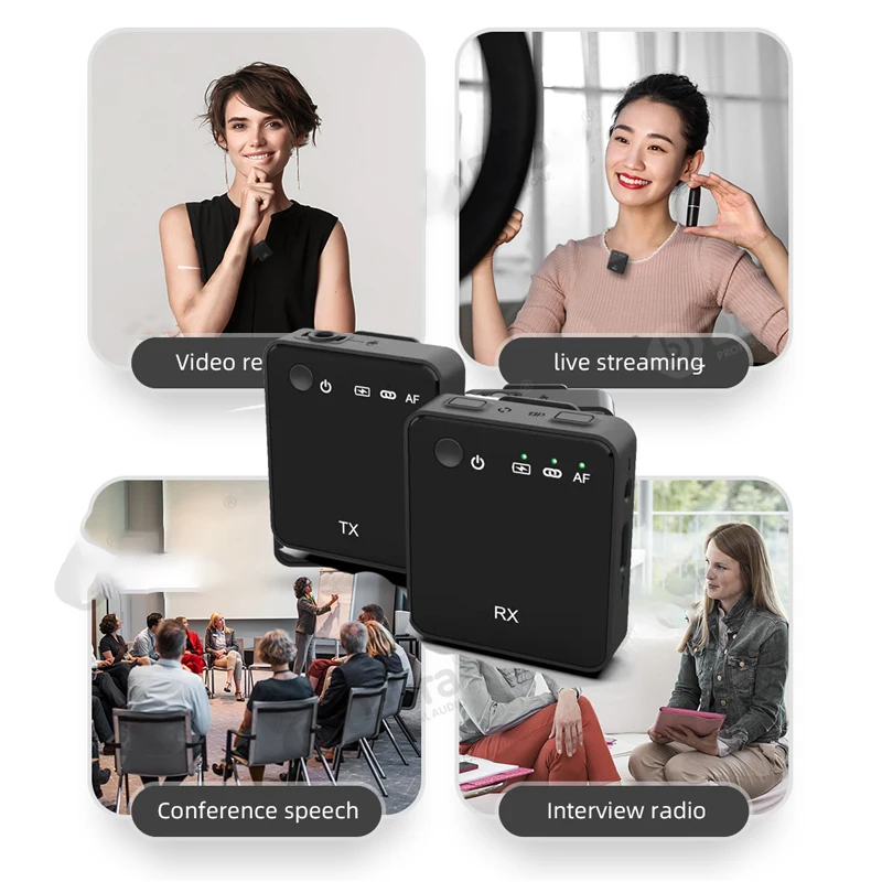 Relacart R1 2.4G radio microphone SLR mobile camera live interview recording microphone Lavalier wireless microphone
Relacart R1 2.4G radio microphone SLR mobile camera live interview recording microphone Lavalier wireless microphone