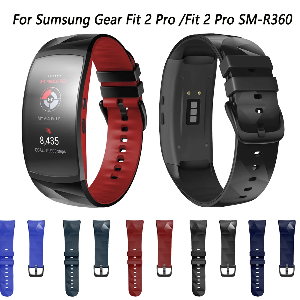 Watch Band Wristband For Sumsung Gear Fit 2 Pro Silicone Smartwatch Strap Barcelet Gear Fit2 Pro SM-R360 Wriststrap Accessories
Watch Band Wristband For Sumsung Gear Fit 2 Pro Silicone Smartwatch Strap Barcelet Gear Fit2 Pro SM-R360 Wriststrap Accessories