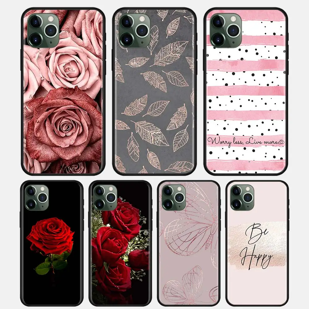 Rose Pink Bling Case For Apple iPhone 11 12 Pro Max mini 8 7 Plus XR X XS MAX SE Cover Funda Coque Shell
Rose Pink Bling Case For Apple iPhone 11 12 Pro Max mini 8 7 Plus XR X XS MAX SE Cover Funda Coque Shell