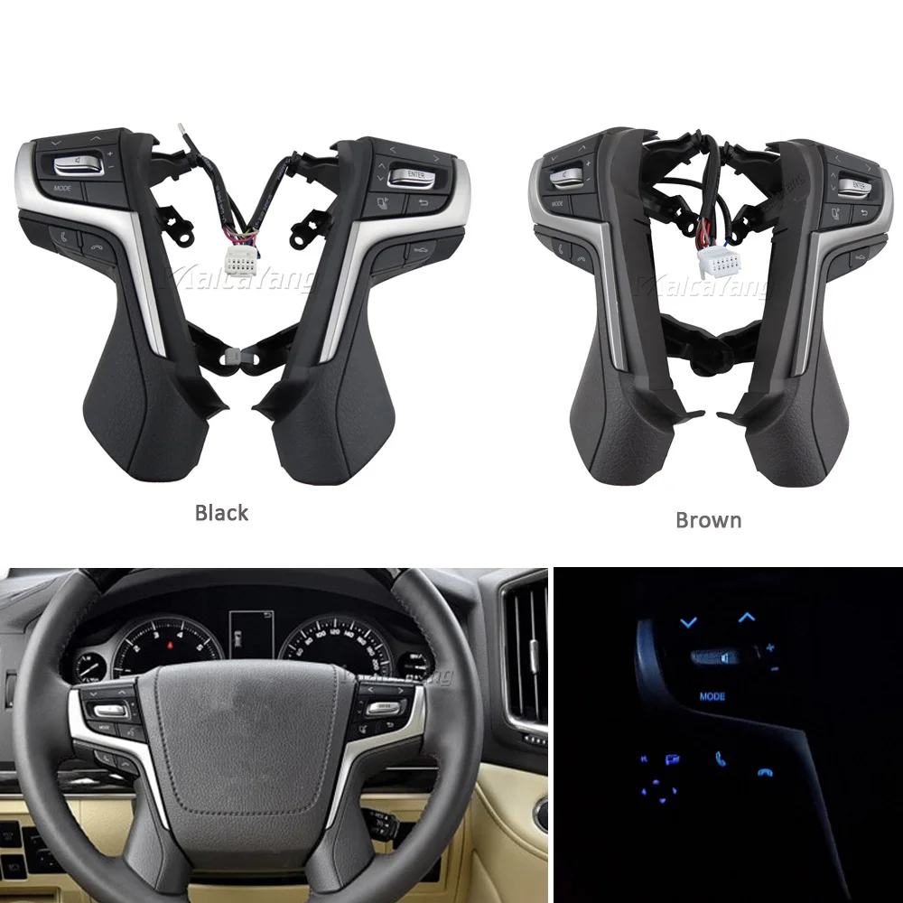 84250-60440 84250-0N160 кнопки Bluetooth, телефон, кнопка управления аудиосистемой на рулевом колесе для Toyota Land Cruier Prado 2016 2017 2018
84250-60440 84250-0N160 кнопки Bluetooth, телефон, кнопка управления аудиосистемой на рулевом колесе для Toyota Land Cruier Prado 2016 2017 2018