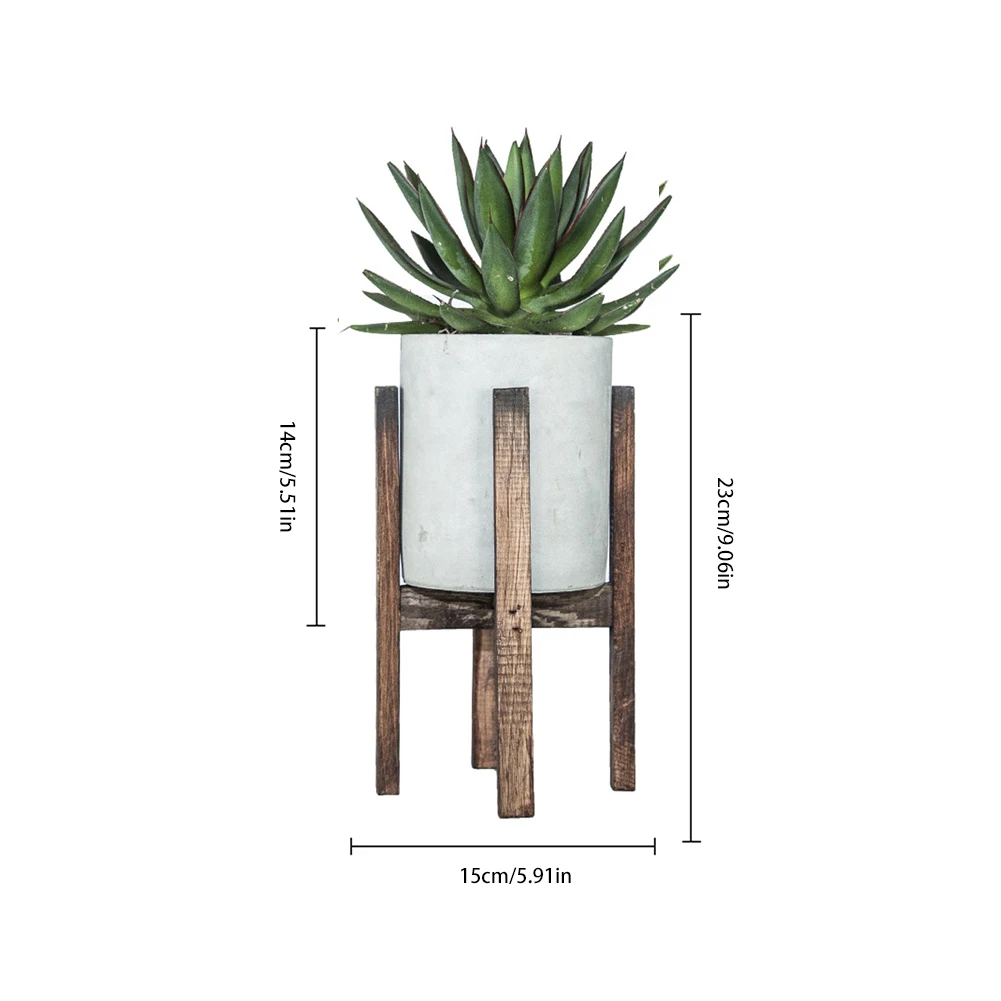 Succulent Plant Pot Flower Pot Cactus Bonsai Container Cylinder Shape Cement With Wood Stand For Home Office Garden Decoration
Succulent Plant Pot Flower Pot Cactus Bonsai Container Cylinder Shape Cement With Wood Stand For Home Office Garden Decoration