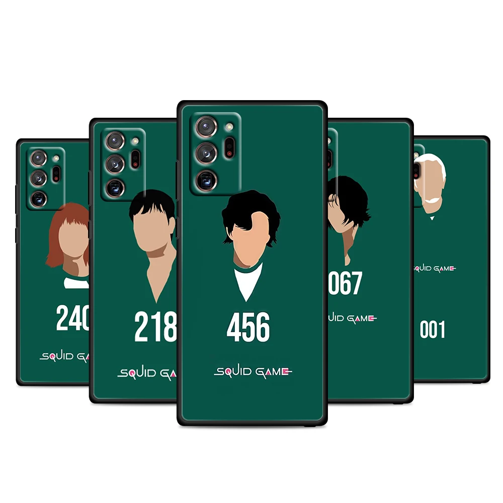 Squid Game Drawing for Samsung Galaxy Note 20 10 9 8 M52 M21 F22 M32 A32 F42 F52 M12 M62 M01 M02 Black Phone Case 
Squid Game Drawing for Samsung Galaxy Note 20 10 9 8 M52 M21 F22 M32 A32 F42 F52 M12 M62 M01 M02 Black Phone Case