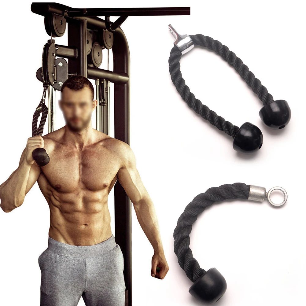 Biceps Triceps Rope Press Down Swivel Heavy Duty Nylon Non Slip Exercise Fitness Double HeadSigle Head Pull Down Trainer Pull
Biceps Triceps Rope Press Down Swivel Heavy Duty Nylon Non Slip Exercise Fitness Double HeadSigle Head Pull Down Trainer Pull