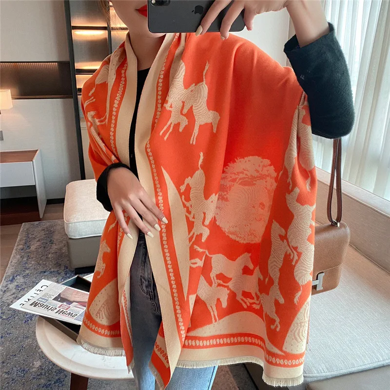 Imitate Cashmere Long Scarf Zebra Shawl Stole Winter Warm Hijab Schal 180*65cm Decorate Scarves
Imitate Cashmere Long Scarf Zebra Shawl Stole Winter Warm Hijab Schal 180*65cm Decorate Scarves