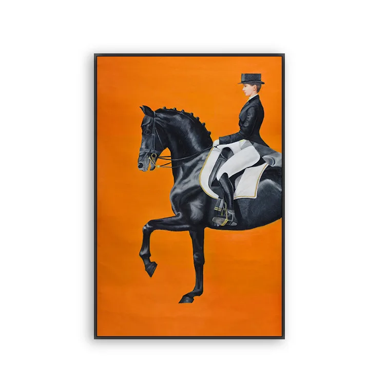 wall art Modern poster living room bedroom porch mural framed decorative painting horse riding oil painting background wall
wall art Modern poster living room bedroom porch mural framed decorative painting horse riding oil painting background wall